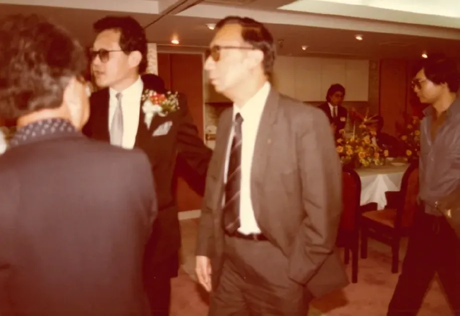 Cecil Chao with Cheung Yau-hing