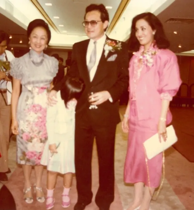 Cecil Chao with Lily Ho 何莉莉