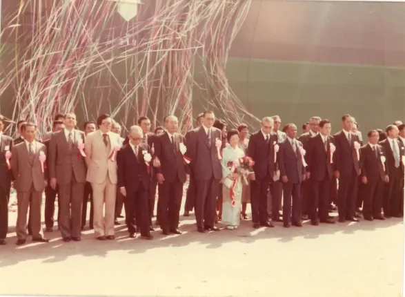 T. Y. Chao at a Hong Kong banquet in the 1970s